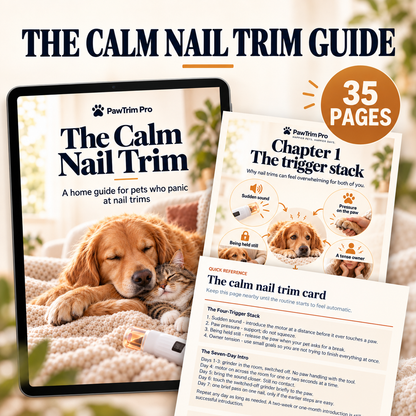 🐾 Nail Care That Doesn't Stress Your Pet